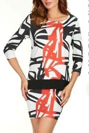  Geometric Bodycon Dress