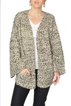  Speckled Open Cardigan