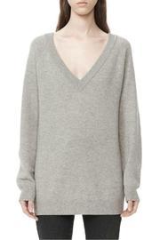  Deep V-neck Sweater