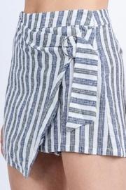  Striped Skort Shorts