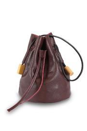  Burgundy Bucket Bag