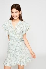  Floral Ruffled Dress