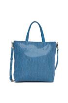  Rubina Lizard Embossed Leather Mini Tote Bag