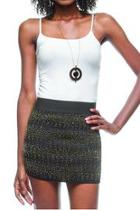  Black Beaded Skirt