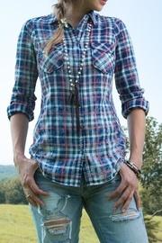  Plaid Snap Shirt