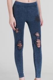  Distressed Knee Leggings
