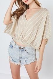 V-neck Woven Top