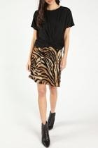  Tiger Print Skirt