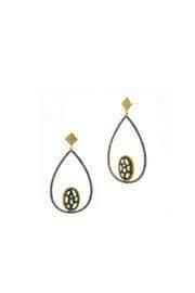  Open Teardrop Earring