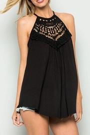  Lace Detail Tank-top
