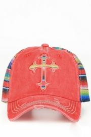  Distressed Cross Hat