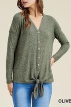  Buttoned Up Sweater