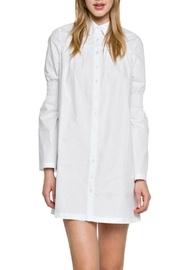  Smocked Sleeve Dress