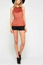  Silvia Suede Tank