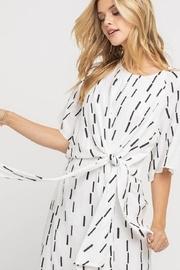  Side-tie Midi Dress