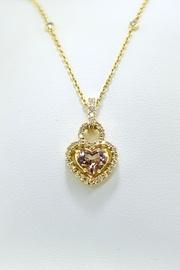  Morganite Diamond Necklace