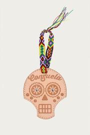  Embossed Skull Charm