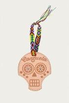  Embossed Skull Charm