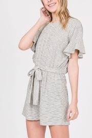  Srtipe Cotton Romper
