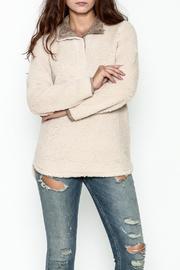  Faux Sherpa Pullover