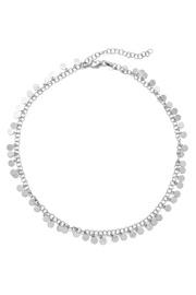  Silver Disc Choker