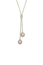  Pearl Lariat Necklace