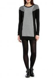  Seamed Sweatshirt Dress