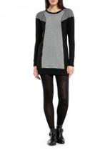  Seamed Sweatshirt Dress