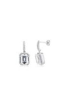 Emerald-cut Earrings