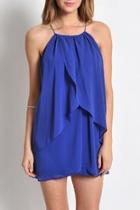  Blue Layered Dress