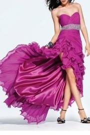  Maxi Ruffled Gown