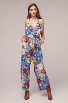  Amazonite Floral Jumpsuit