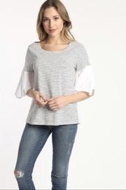  Striped Contrast Shirt