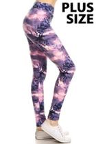  Plus Tie-dye Legging