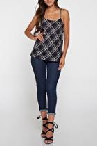  Shania Plaid Tank
