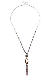  Drop Stone Necklace