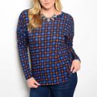  Red And Blue Plaid Sweater