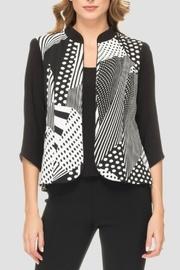  Printed Jacket+top