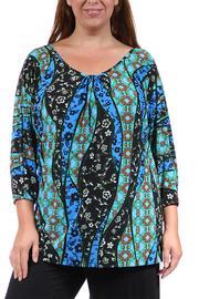  Abstract Mosaic Tunic