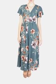 Sunrise Floral Wrap Dress