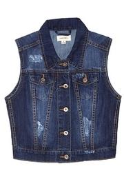  Sleeveless Denim Jacket