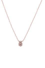  Gold Pave Drop Necklace