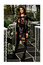  Velvet Patch Dress