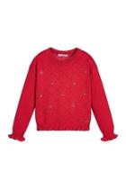  Red Knitted Sweater