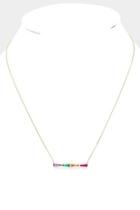  Rainbow Gold Necklace