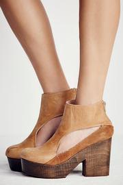  Tan Leather Clog