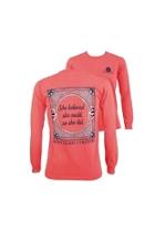  Pink Long-sleeved T-shirt