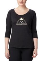  Mountain-peaks Plus-size Tee