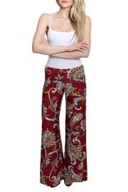 Floral Paisley Palazzo Pants