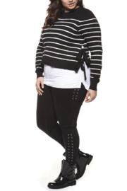  Sweater With Side Ties